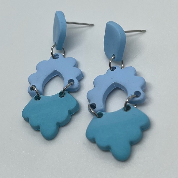 NWT Handcrafted Clay Earrings - Picture 2 of 10